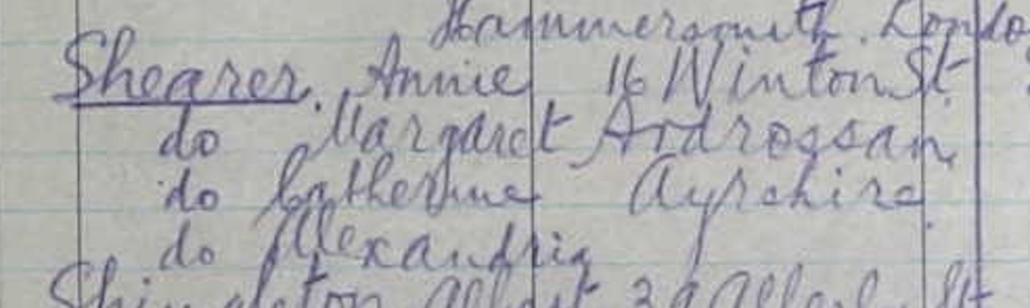 1922 passenger list