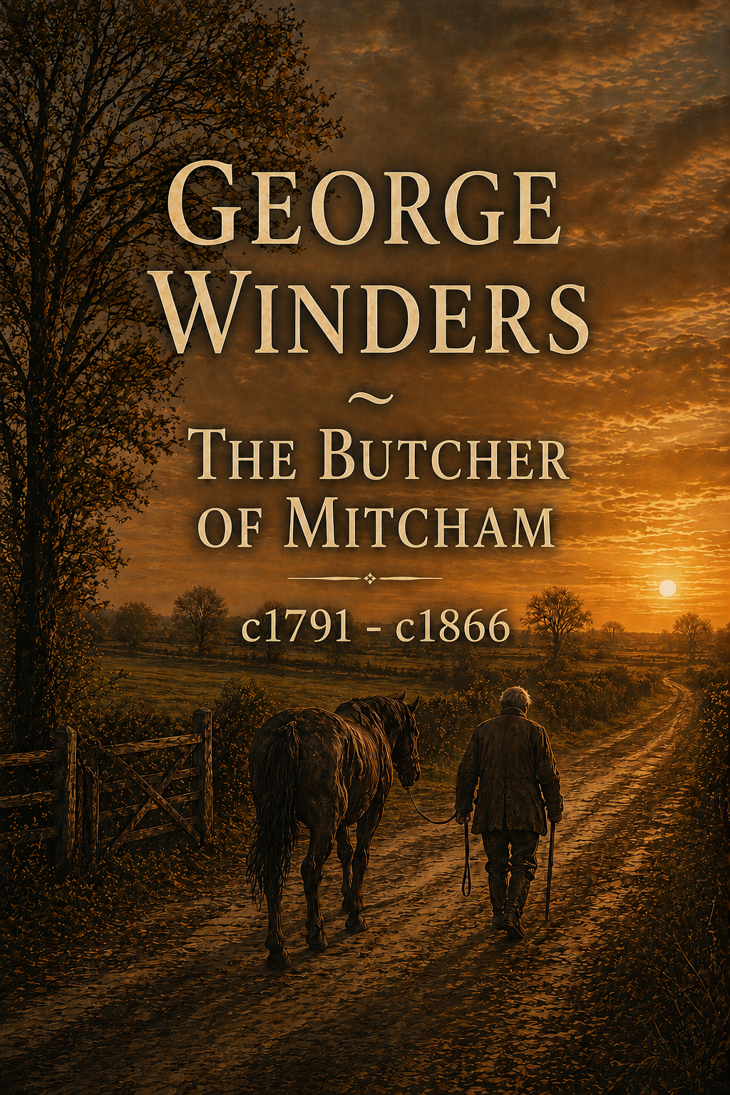 The Butcher of Mitcham — the book cover